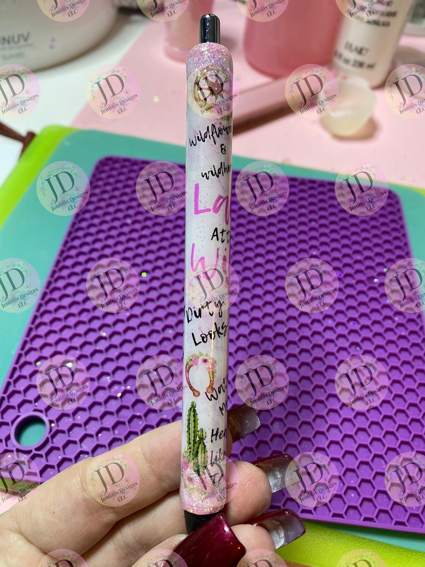 Wilson pen wrap [PNG] Digital File| country singer png| cactus/ western prin t pen wrap |flora png| cowgirl png/ non transparent